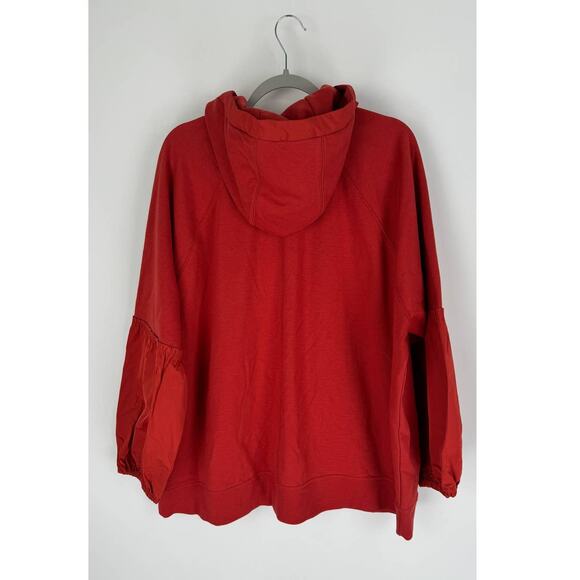 Athleta On My Way Triumph Hoodie Red Womens Plus Size 2X New Athleisure - Picture 11 of 11